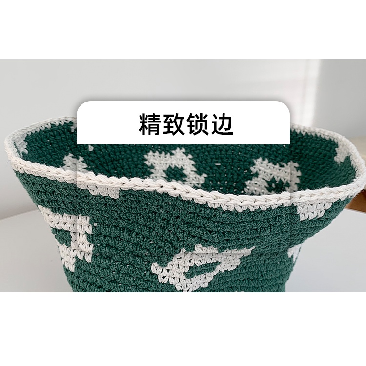 Mũ Bucket Dệt Kim Hoạ Tiết Hoa Dễ Thương Xinh Xắn Thời Trang Mùa Hè Dành Cho Nữ