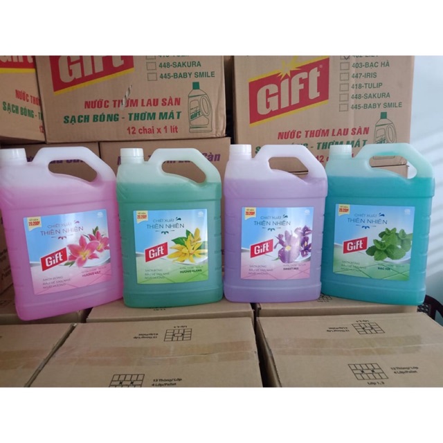can Nước lau sàn Gift 3.8kg