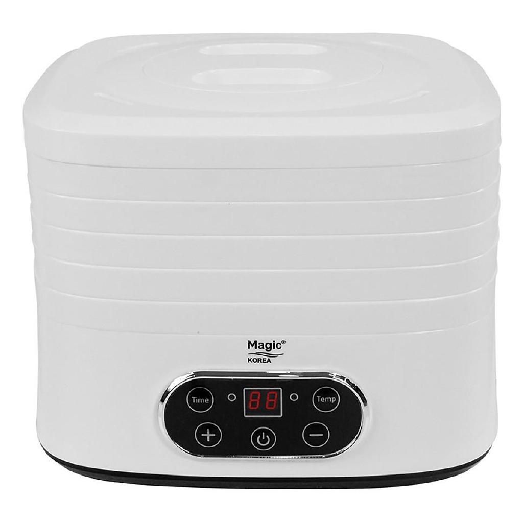 Máy Sấy Thực Phẩm Magic A-73, 5 Khay Nhựa PP, Kích Thước 260x240x220mm, Trắng