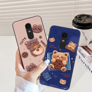Ốp lưng Xiaomi Redmi Note 4 / Note 4X / 5 Plus  in hình bear bick, gấu siêu đẹp dễ thương cute