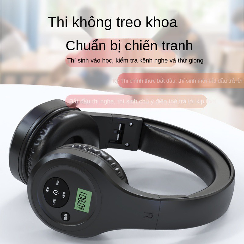 ۞┇▫English Band 4-6 Nghe FM Tai nghe Band 4 Band 4 Test Band 3 University FM Special 4 Tai nghe Bluetooth không dây