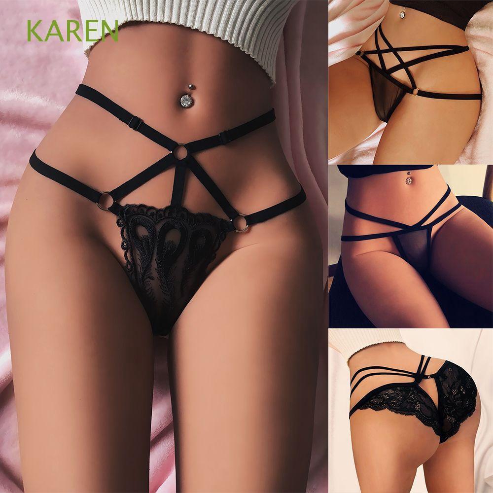 FREESHIP ĐƠN 99K_ Girls Lace Knicker Lingerie Underwear Sexy Women G-String