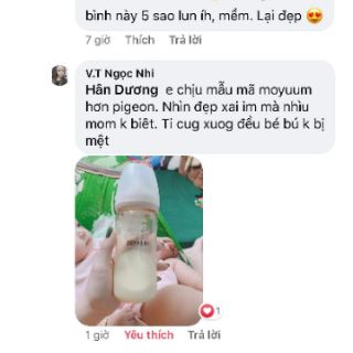 Bình Sữa MOYUUM Hàn Quốc 270ml