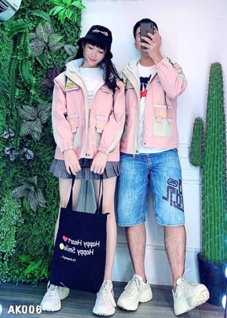 🌈𝐆𝐈𝐀́ 𝐗𝐔̛𝐎̛̉𝐍𝐆💢006 Áo Khoác Kaki - Hồng-Kem 2 Lớp Hàng Xuất Cao Cấp. Bomber Jacket Unisex | BigBuy360 - bigbuy360.vn