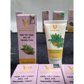 Kem Tẩy Lông Bạc Hà Ladevan tẩy sạch lông trong 5 phút