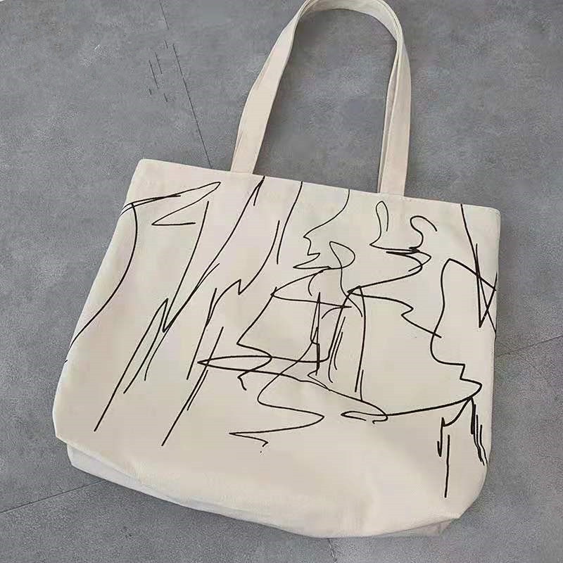 Túi Xách Nữ Vải Canvas Phong Cách Retro Nhật Bản Thời Trang Mới