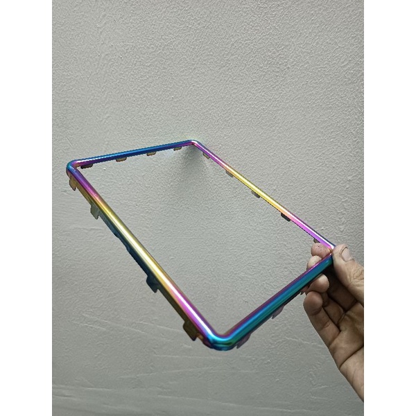Bọc biển số titan cho xe máy