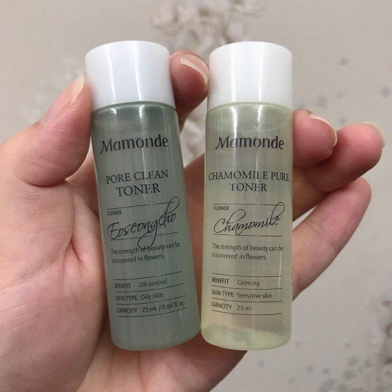 Nước Cân Bằng Da Mamonde Toner 25ml
