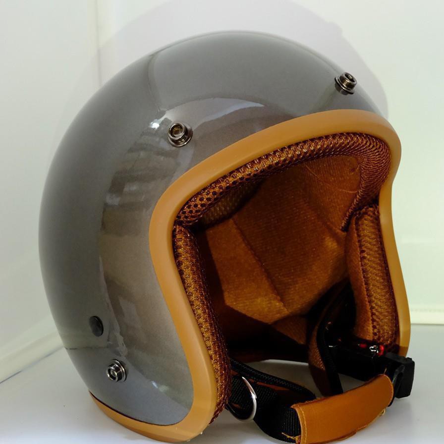 MŨ 3/4 ĐỦ MÀU SƠN BÓNG_LÓT NÂU_THỜI TRANG_AN TOÀN_ĐẠT CHUẨN (tặng kèm lưỡi trai che nắng)