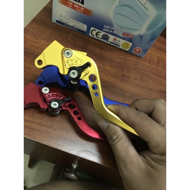 Tay Phanh Cơ Tay Thắng Đùm 6 Số Ware 100,50cc Dream ,Ware Thái Nhôm CNC
