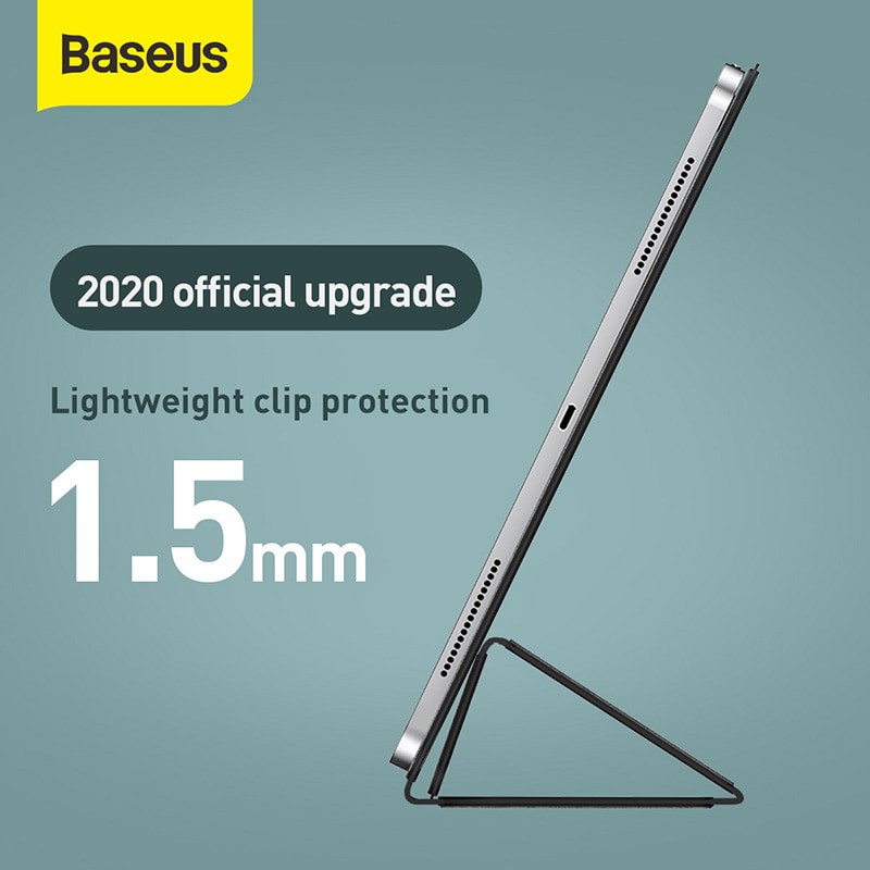 BAO DA IPAD PRO 11 2020 - M1 2021 BASEUS SIMPLISM THREE-FOLD NAM CHÂM HÍT LƯNG CHÍNH HÃNG [NEW 100%] | BigBuy360 - bigbuy360.vn