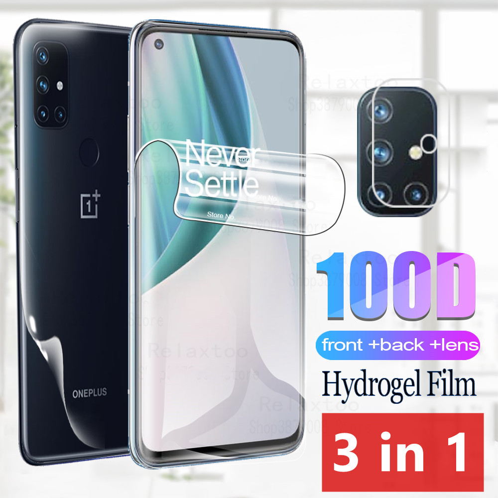 Miếng dán 3 trong 1 bảo vệ toàn diện cho Oneplus Nord N10 Nordn10 5g (Có bán lẻ)