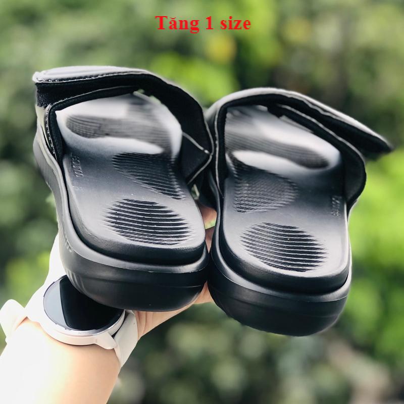 Dép Alphabounce adidas ❤️FREESHIP + FullBox❤️ quai ngang thể thao nam nữ 3 tầng chất xịn, đế 2 lớp siêu êm VNXK full đen