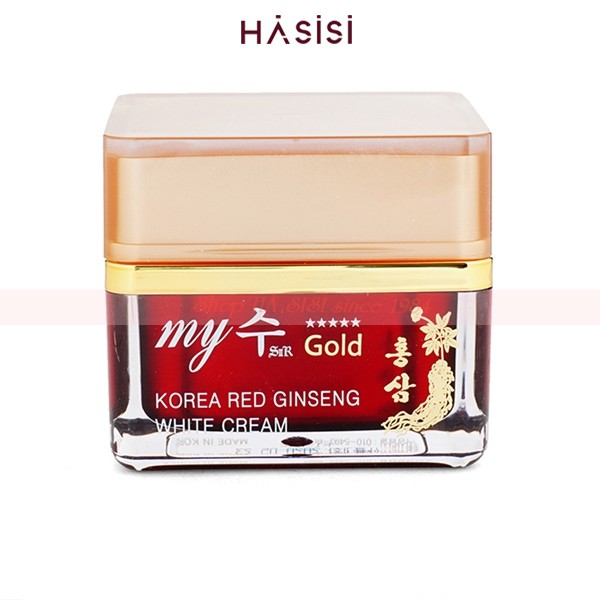 KEM SÂM DƯỠNG TRẮNG DA MY GOLD - Korea Red Ginseng White Cream 50ml