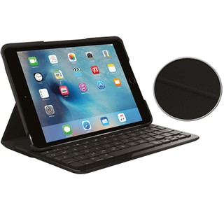 Bàn Phím Bluetooth Cho IPad Mini 4 Kiêm Bao Da Hiệu Logitech Focus Full Box
