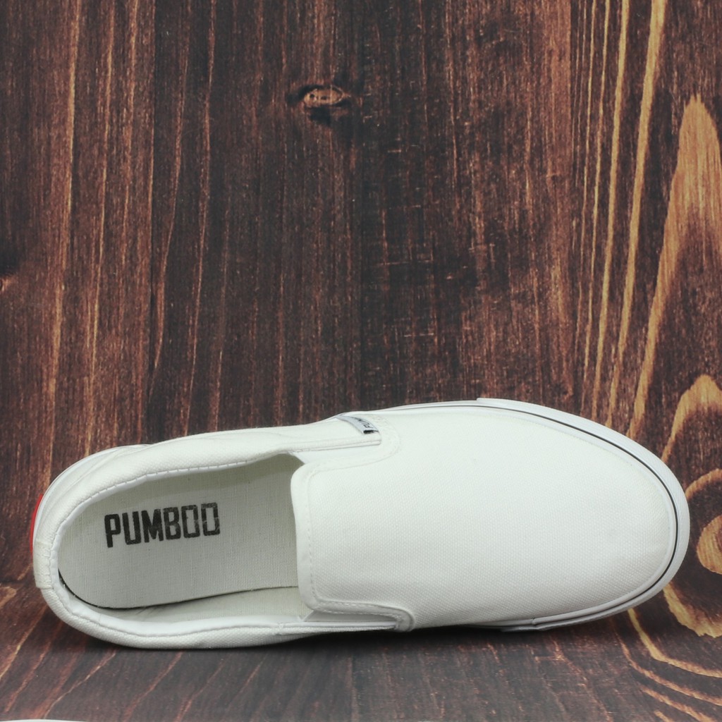 Giày Lười Nam Màu Trắng PP