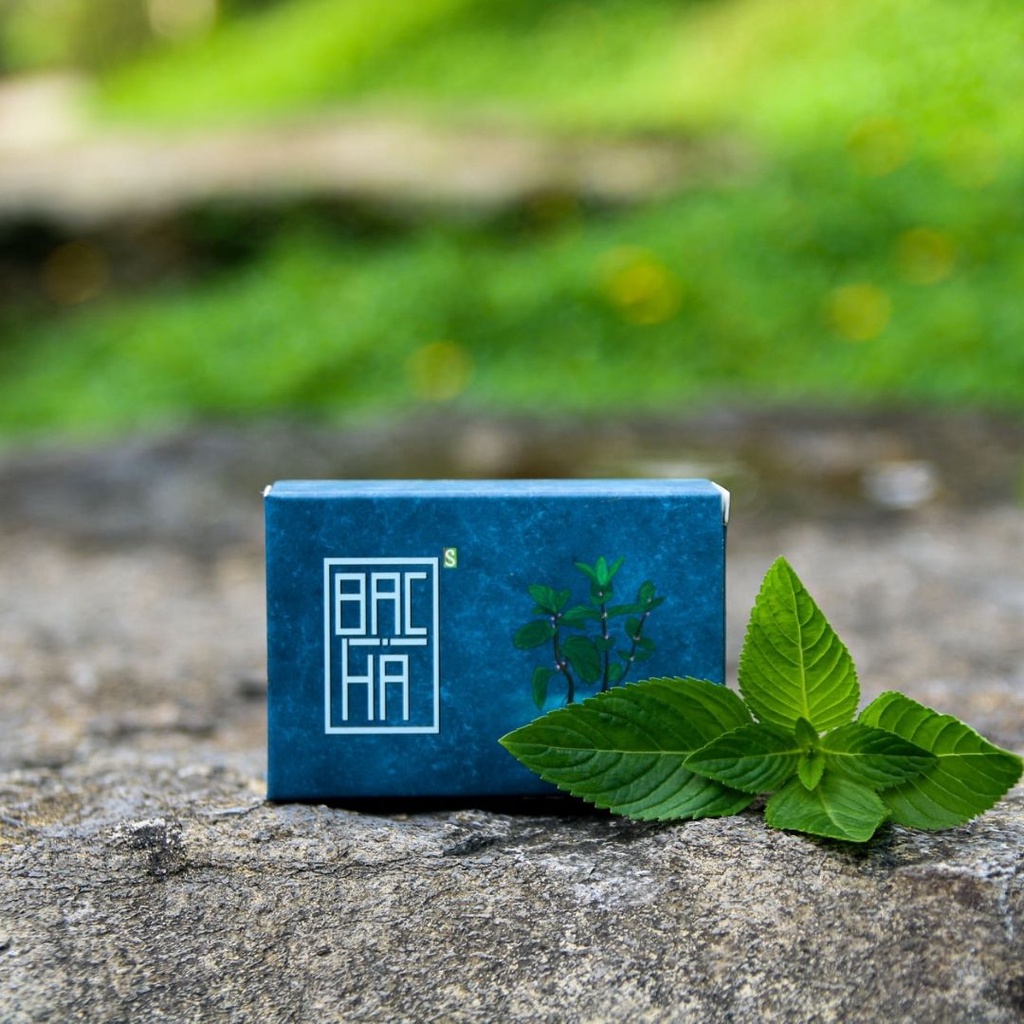 Xà bông bạc hà, xà bông handmade 100% thảo dược từ thiên nhiên, sảng khoái mát lạnh mùa hè. | BigBuy360 - bigbuy360.vn