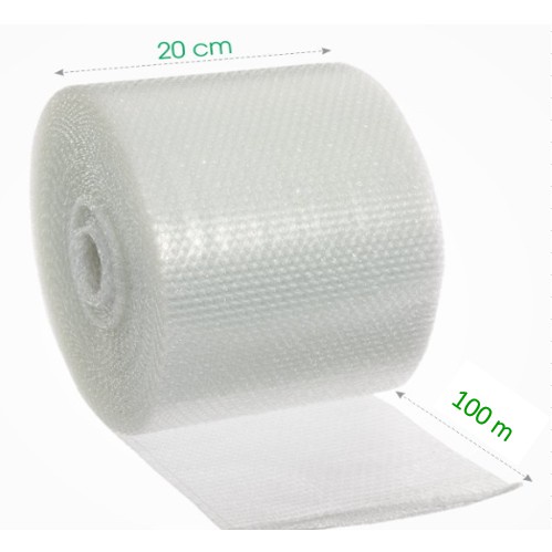 Cuộn xốp bóng khí 20cm x 100m, mút xốp chống sốc, xốp bong bóng khí.