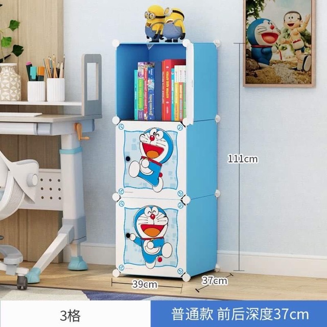 TỦ 3 Ô LẮP GHÉP SÂU 37cm,