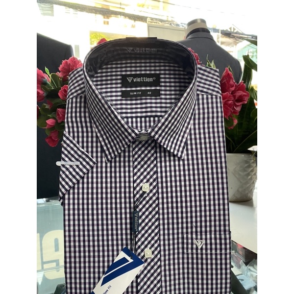 Áo việt tiến siêu phẩm slimfit lai bầu giá 399k chỉ còn 199k | BigBuy360 - bigbuy360.vn