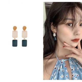 Bông tai dài nữ - Khuyên tai dài nữ đẹp chuôi bạc S925 phong cách hàn quốc cao cấp sang trọng 귀걸이