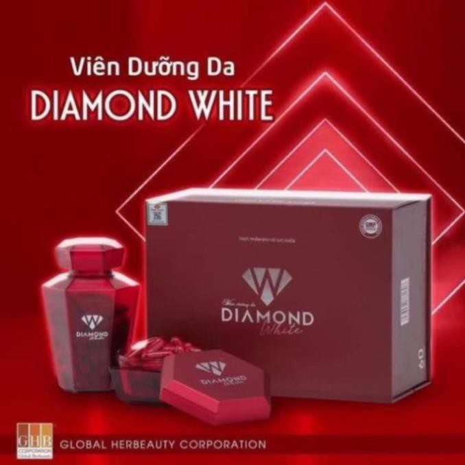 DIAMOND WHITE VIẾN UỐNG NGỌC TRINH - (TEM CÀO) - KEM KHUYẾN MÃI KHỦNG