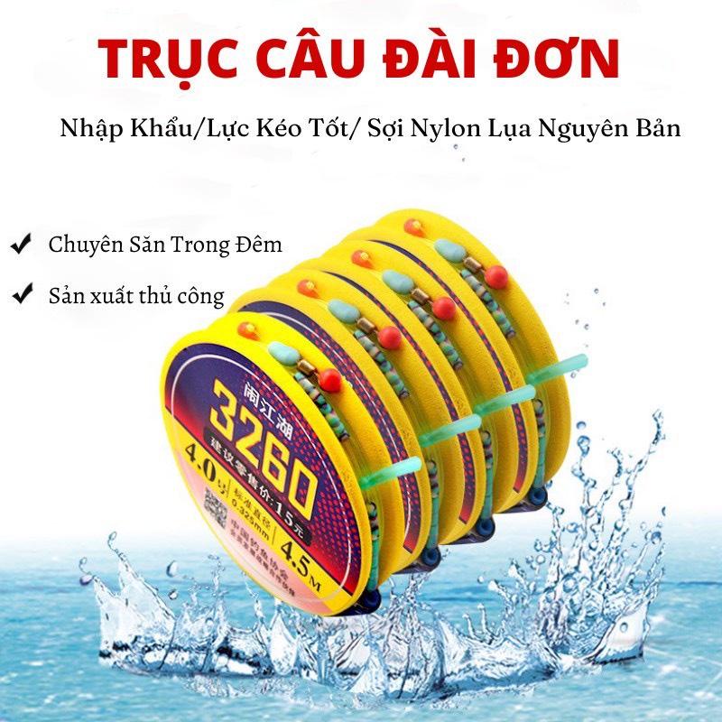 Dây Trục Câu Đài Buộc Sẵn 3260 Thiết Kế Tàng Hình Tốt, Tải Cá Cực Đỉnh DT05 - Sanami Fishing