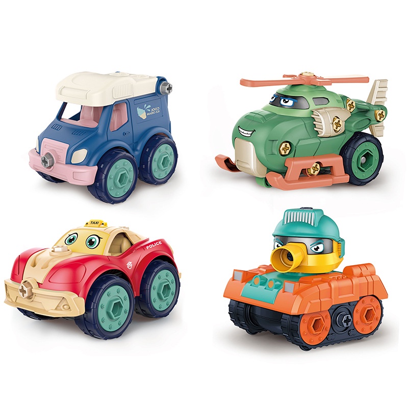 Đồ chơi lắp ráp Zhan Qi Toys mô hình máy bay/ xe tăng độc đáo vui nhộn cho trẻ em DIY