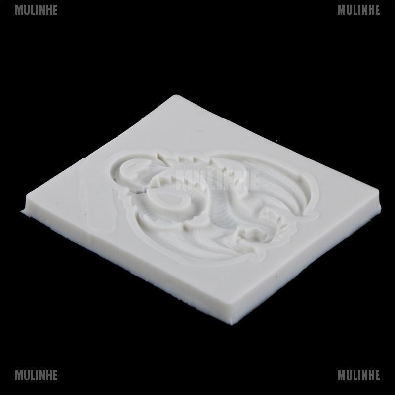 Khuôn Silicone Tạo Hình Rồng Trang Trí Bánh