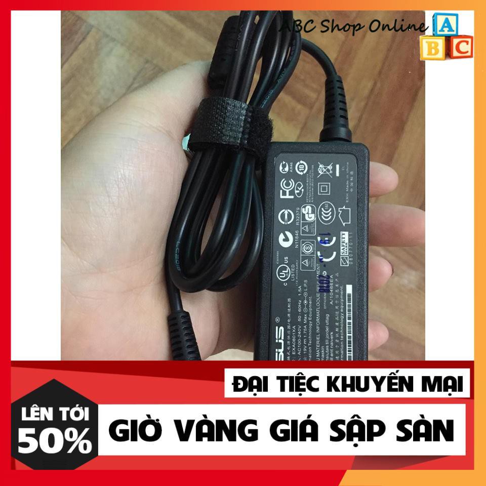 Sạc dành cho Laptop Asus 19V - 2.37A - (Chân sạc 4.0 x 1.35 mm CHÂN NHỎ) VUÔNG - Hàng Nhập Khẩu