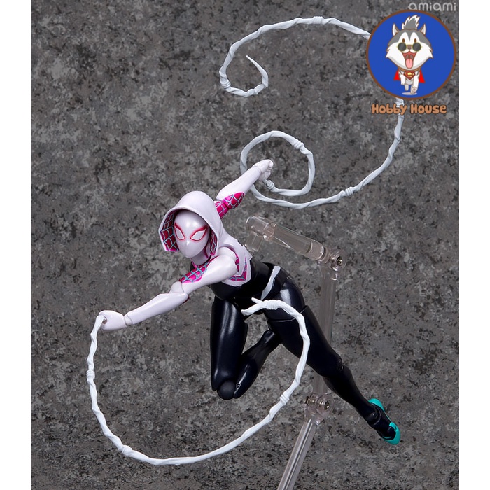 Mô Hình Chính Hãng Spider Gwen Amazing Yamaguchi No.004 Spider man series