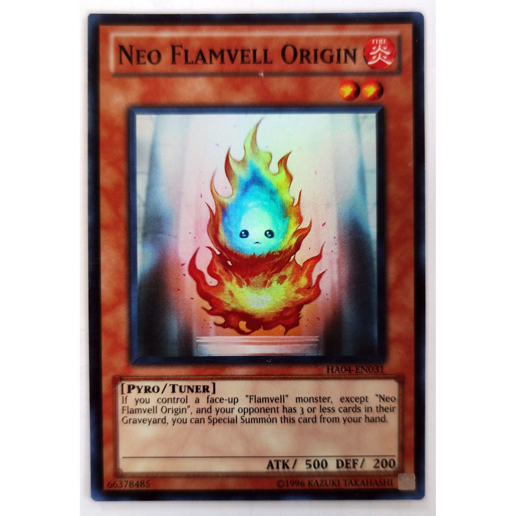 [Thẻ Yugioh] Neo Flamvell Origin |EN| Super Rare