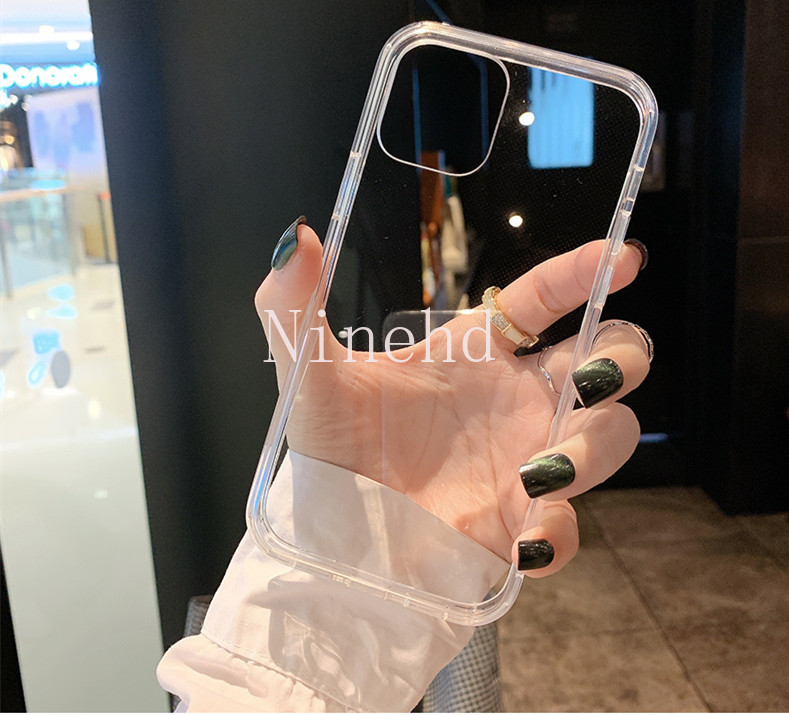 Ốp Điện Thoại Acrylic Cứng Trong Suốt Không Ố Vàng Cho Huawei P40 P30 P20 Pro Mate 40 30 20 Pro Y6 Y7 2019 Y6p 2020 Y7a Y6 Pro 2019