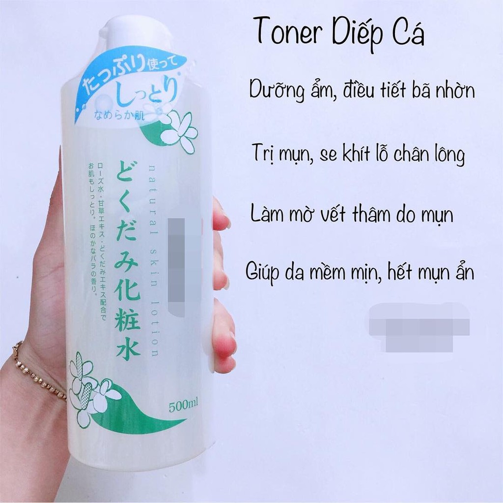 Nước hoa hồng diếp cá Dokudami Natural Skin Lotion