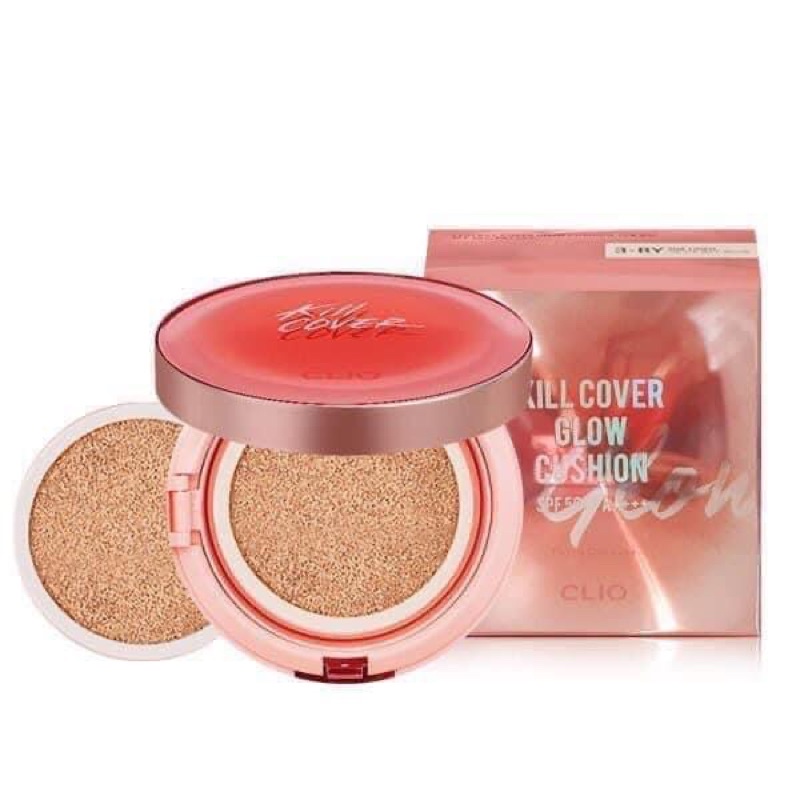 CUSHION CLIO  NUDISM  COVER/ KILL COVER PINK GLOW CREAM