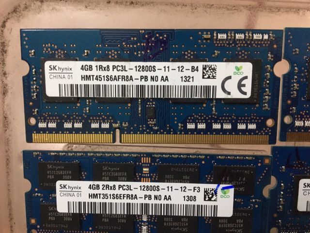 Ram Laptop DDR3 2gb - 4G bus 1333, 1600 nhiều hiệu