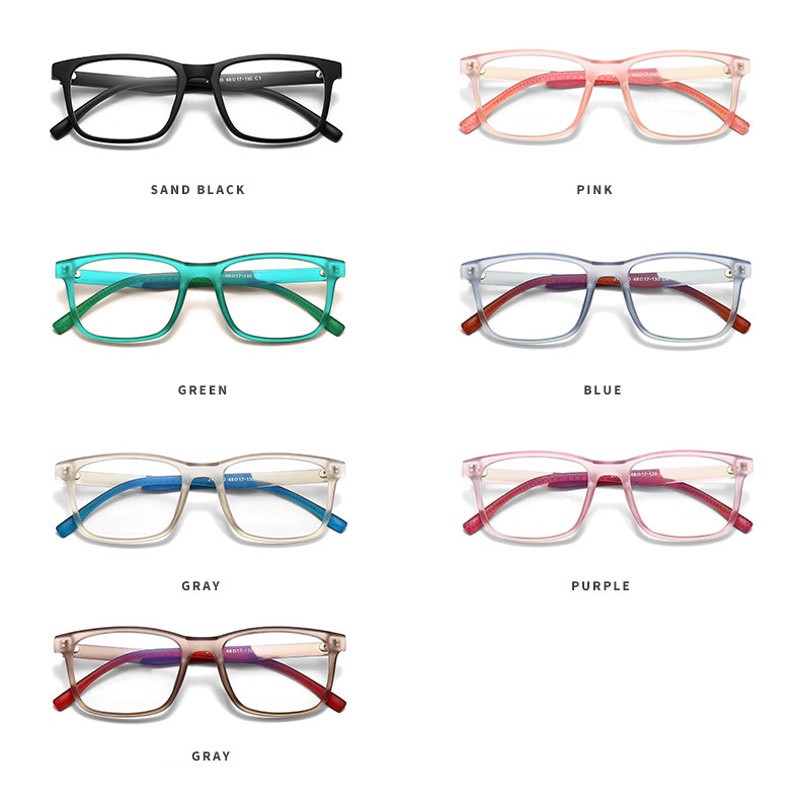 Mắt Kính Chống Bức Xạ Ánh Sáng Xanh Bảo Vệ Mắt Máy Tính/Điện Thoại Trẻ Em