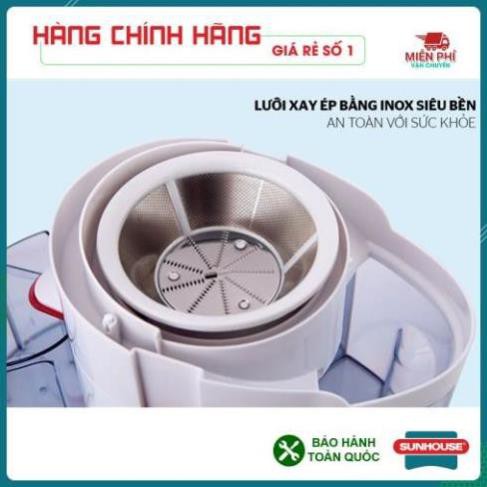 MÁY ÉP HOA QUẢ SUNHOUSE SHD5520, MÁY ÉP NHANH SUNHOUSE, LƯỚI LỌC LỚN, NHANH VÀ TIỆN DỤNG, GIỮ NGUYÊN CHẤT DINH DƯỠNG