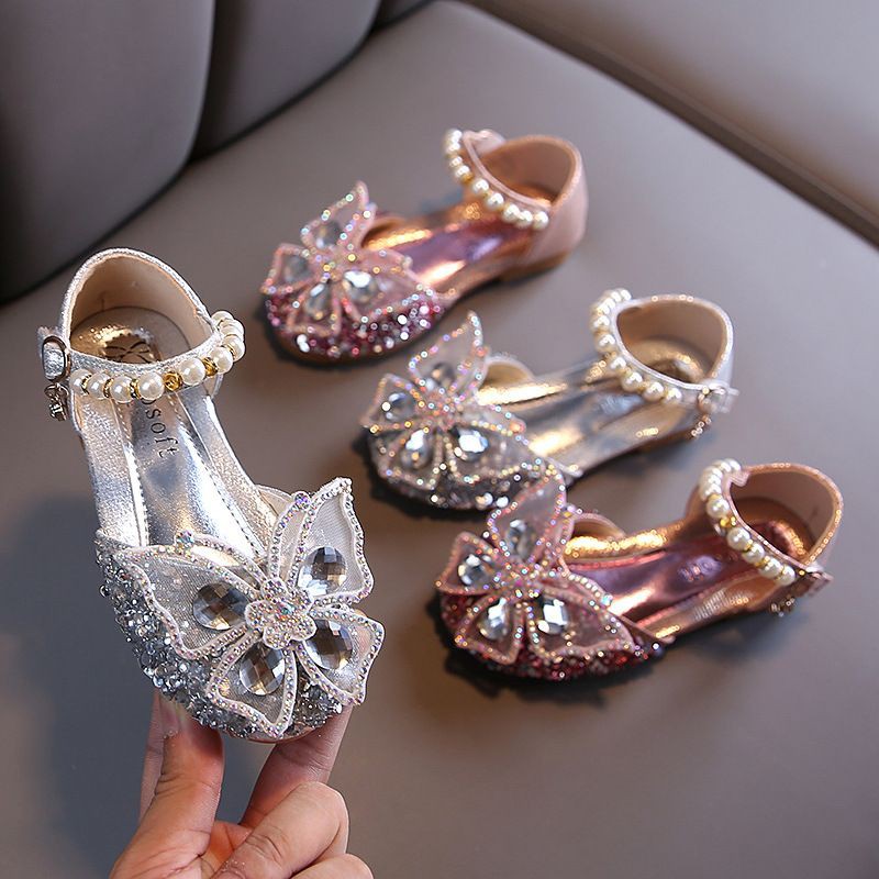 giày bướm sandal bé gái
