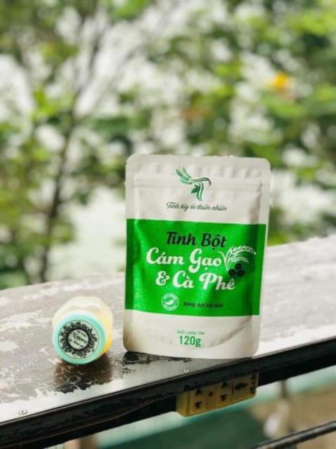 Cám gạo cafe + mỡ trăn