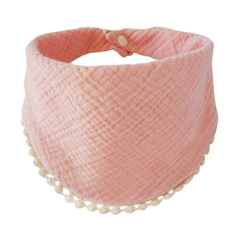 Yếm Ăn Cotton Hình Tam Giác Dễ Thương Cho Bé