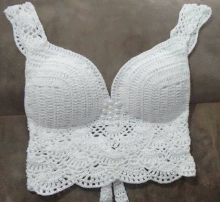 Bikini len móc handmade