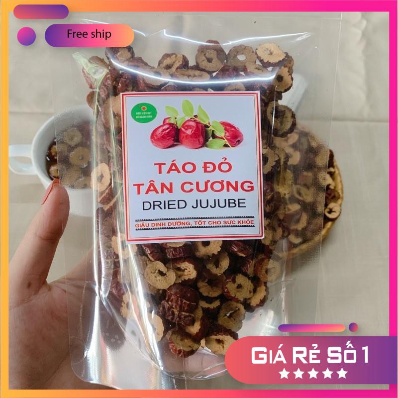 Táo đỏ Tân Cương thái lát 1kg táo đỏ ngọt thơm dùng để nấu chè dưỡng nhan