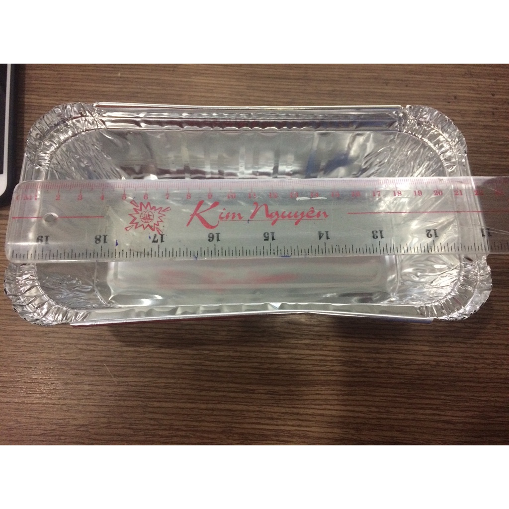 Khuôn Giấy Nhôm Hình Chữ Nhật Lớn 1850 – Giao 1 Cái