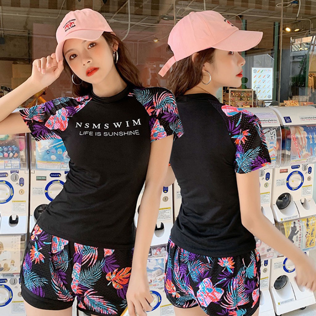 Đồ bơi nữ dạng short vải Thun Thường BK-350h | BigBuy360 - bigbuy360.vn