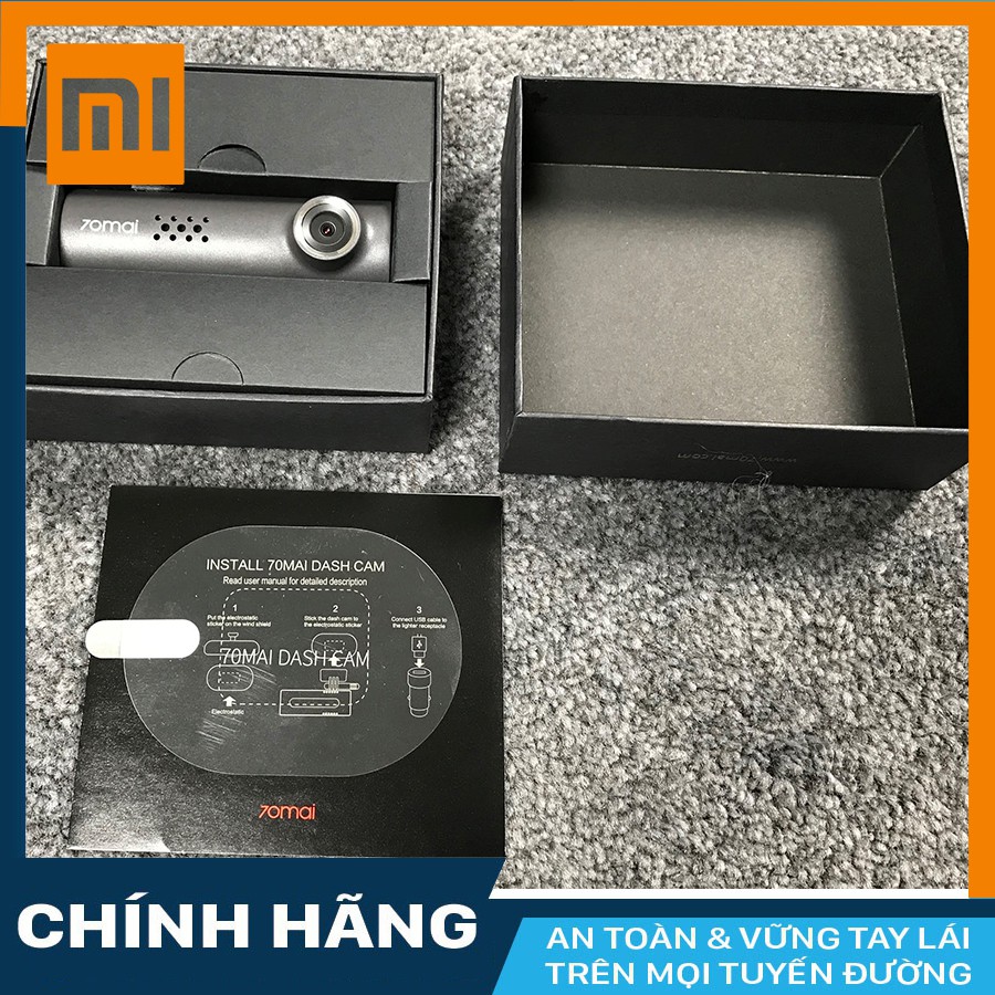 Camera hành trình Xiaomi 70mai (Tiếng Anh) cho xe ô tô + thẻ nhớ 16/32GB Class 10 | BigBuy360 - bigbuy360.vn