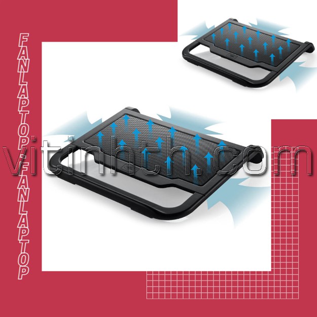 Quạt tản nhiệt laptop DEEPCOOL N200 - THComputer Q11