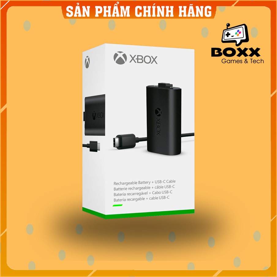 Pin sạc xbox chính hãng cho tay cầm xbox one s, xbox series x, pin xbox chính hãng