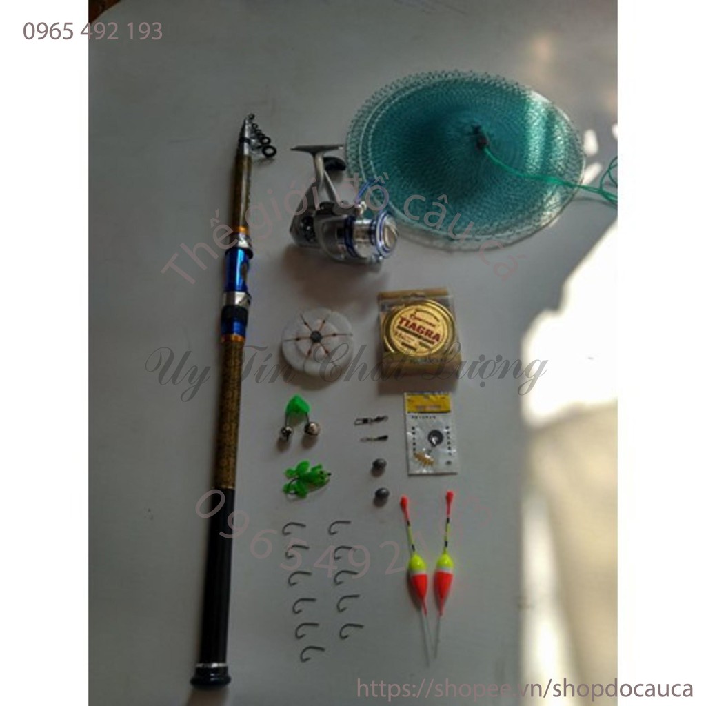 Bộ cần câu máy rút shimano 3m6 và Máy Yumoshi AL7000 tặng kèm phụ kiện ( rẻ vô địch )