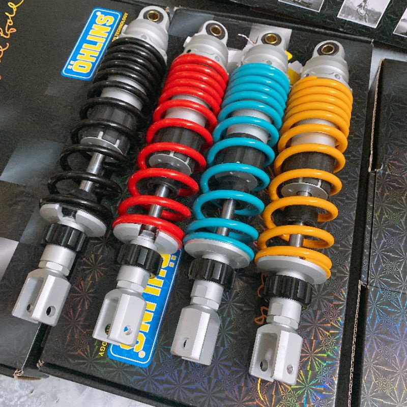 Phuộc nhún sau OHLINS cho các xe Vario Click Vision Liberty Sh mode Mio Ultimo Luvias ...